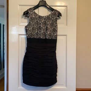 Women’s Size 6 - Express Black/Lace Cocktail Dress